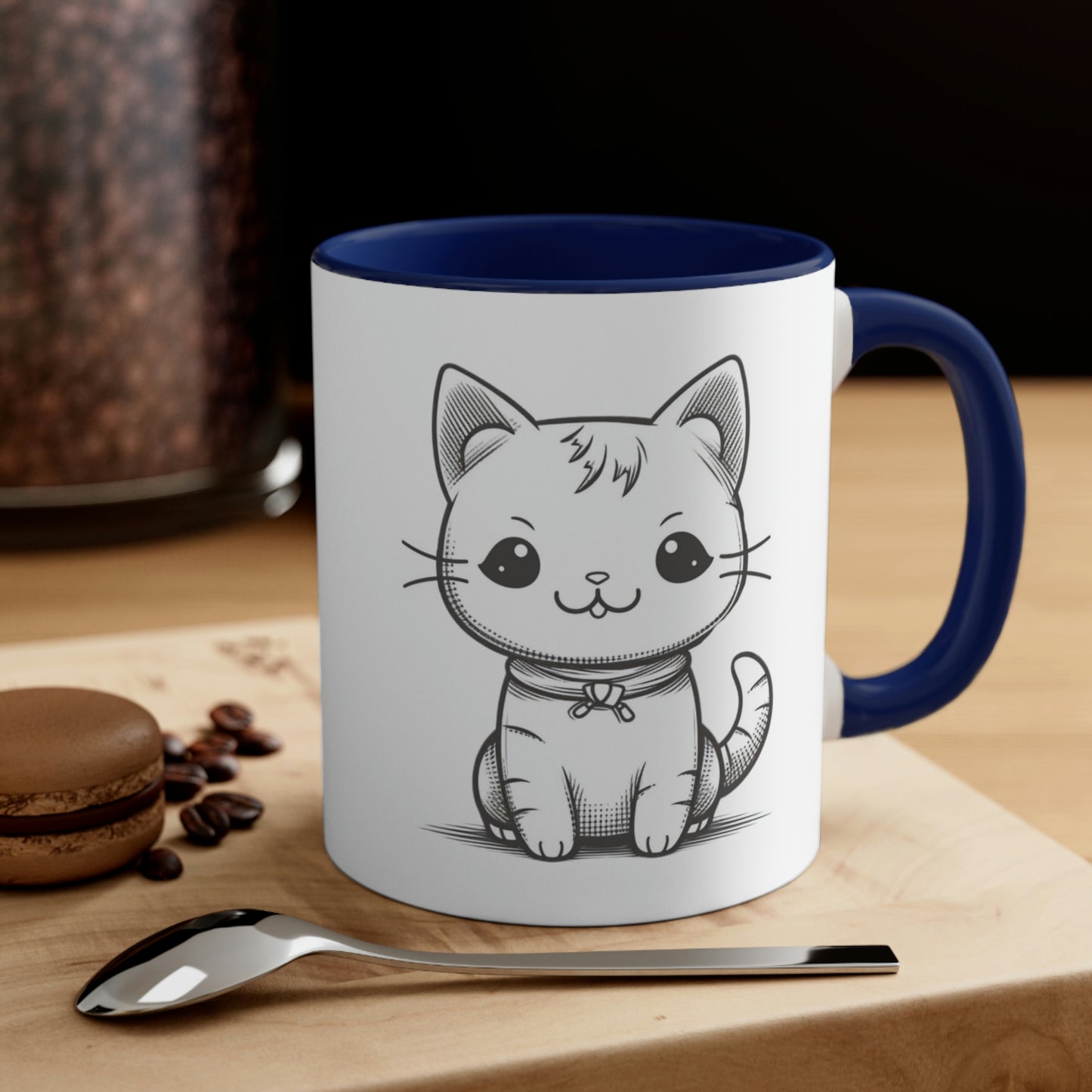 Purrfectly Adorable Accent Coffee Mug, 11oz