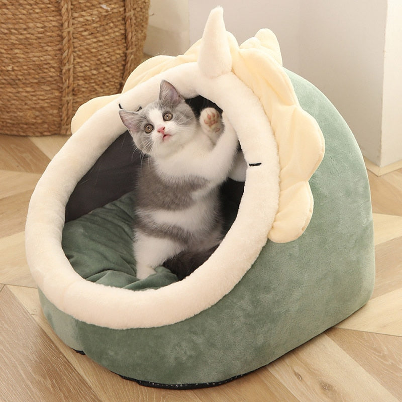 Adorable Soft and Warm Cat Bed Cave