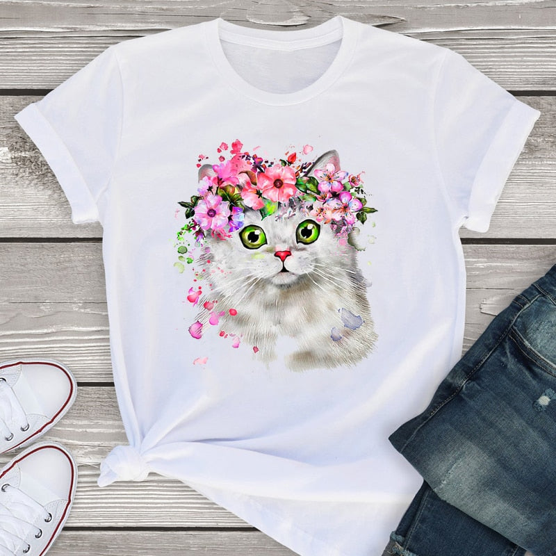 Pet Lovers Womens Graphic T-shirts