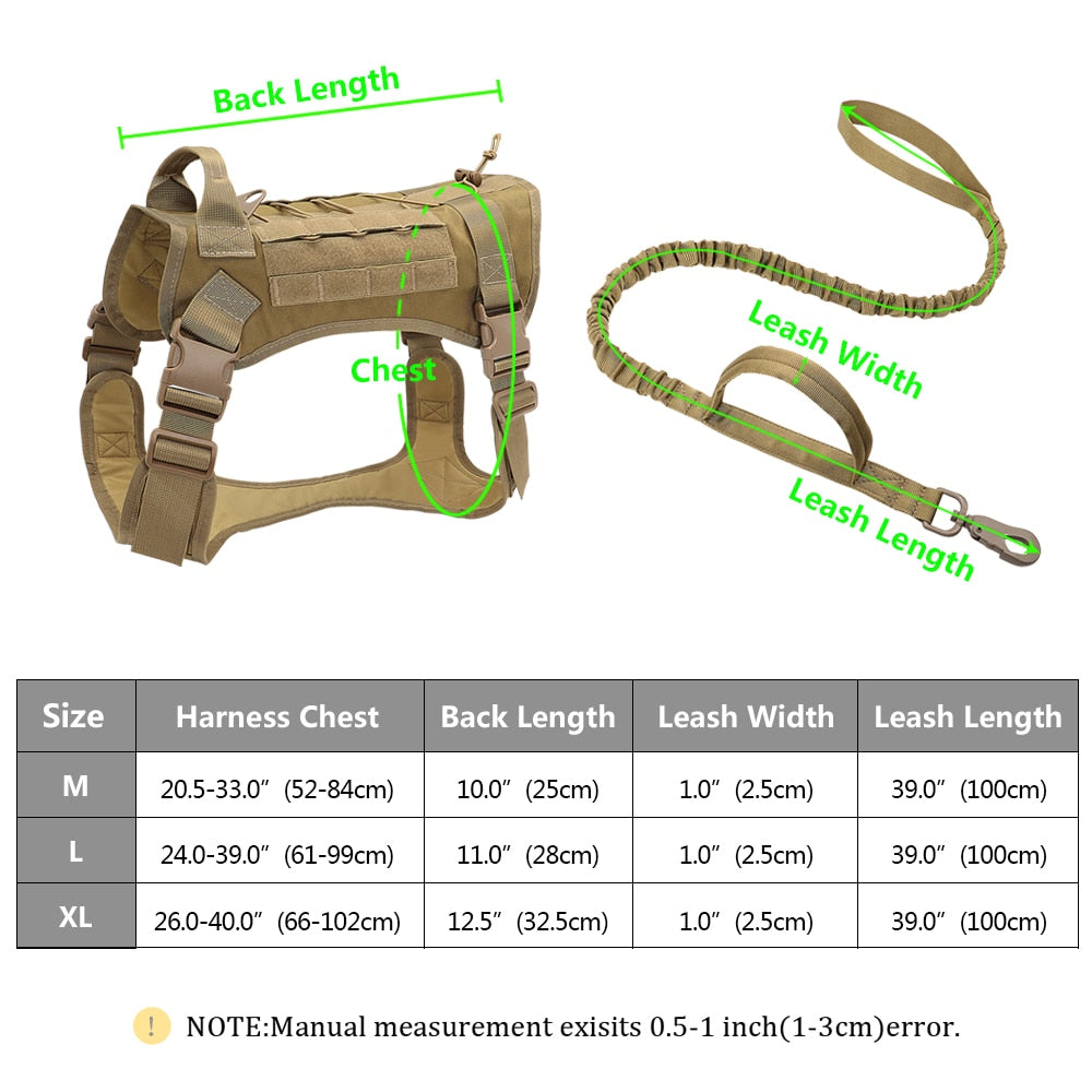 Tactical Dog Harness by PET ARTIST
