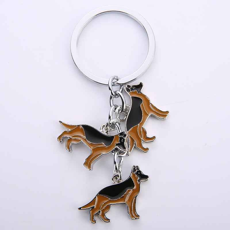 Dog Key Chain Rings