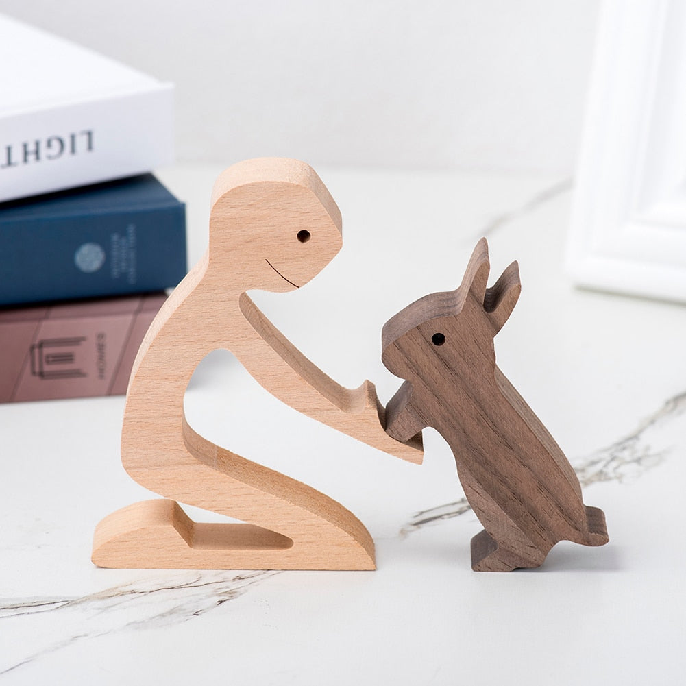 Desktop Animal Wood Carvings