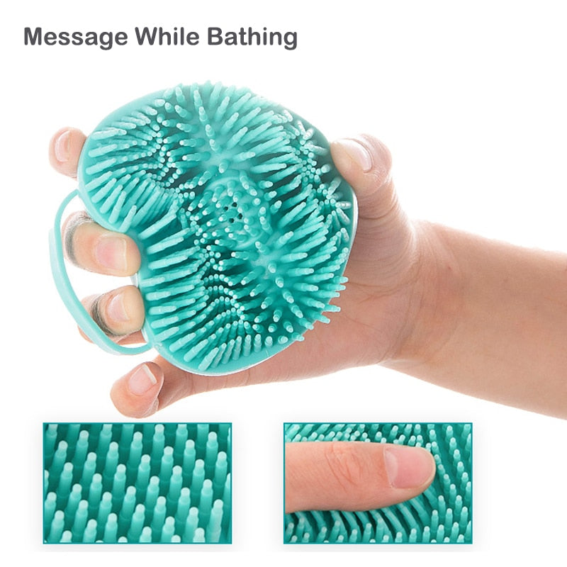 Soft Silicone Shampoo Massage Brush