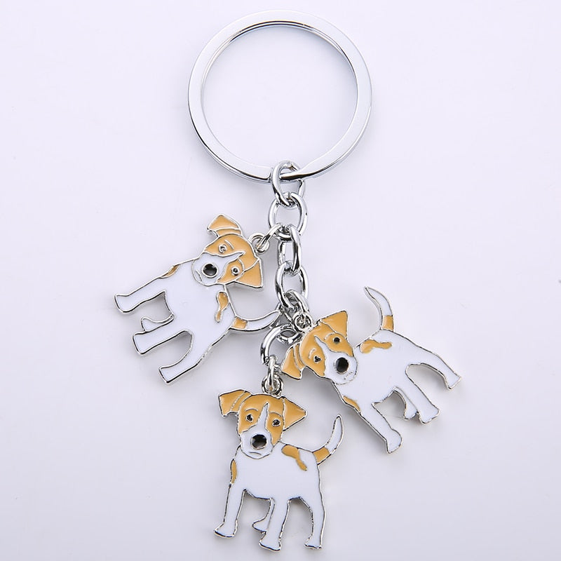 Dog Key Chain Rings