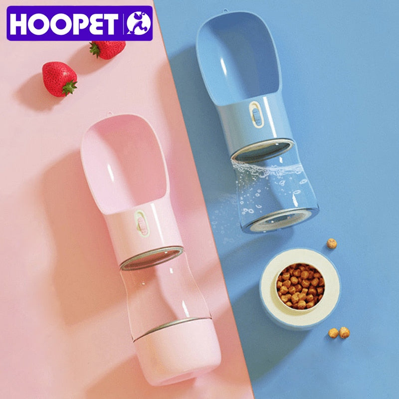 Portable Water and Food Bottle by Hoopet