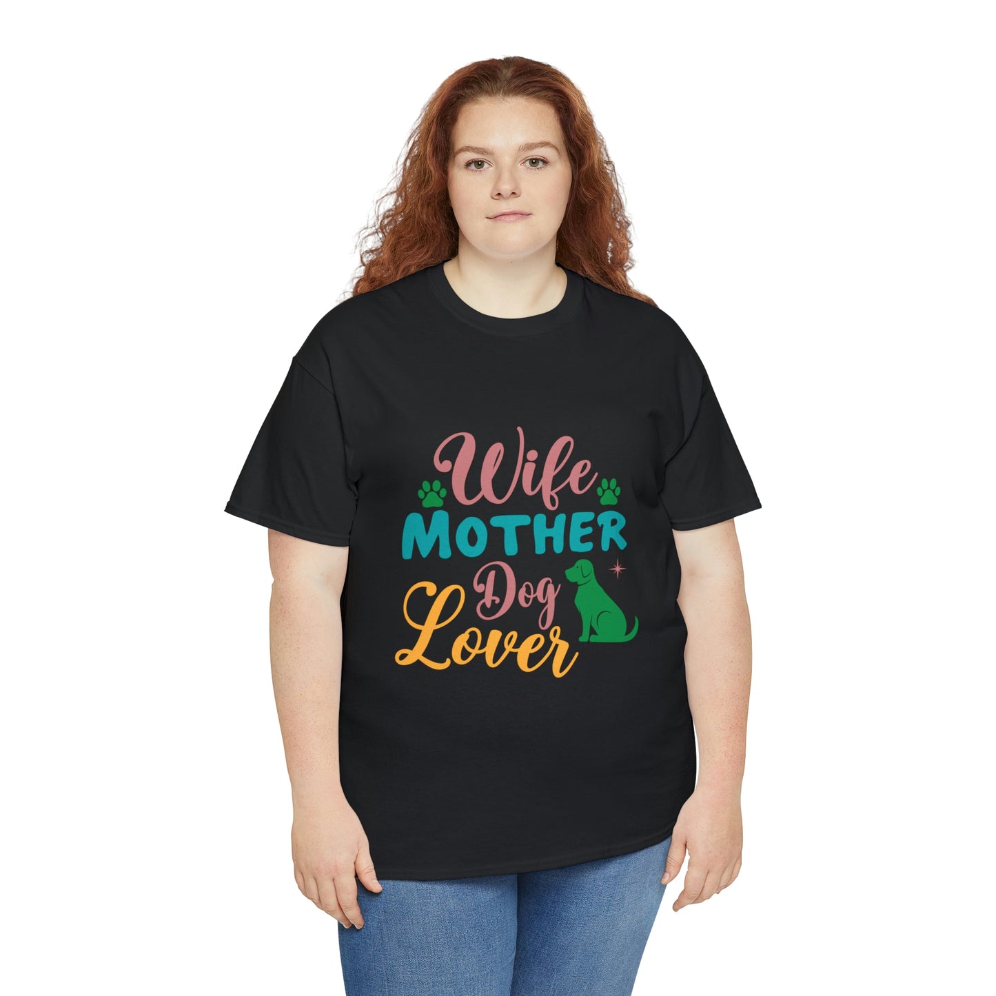 Wife Mother Dog Lover Tee